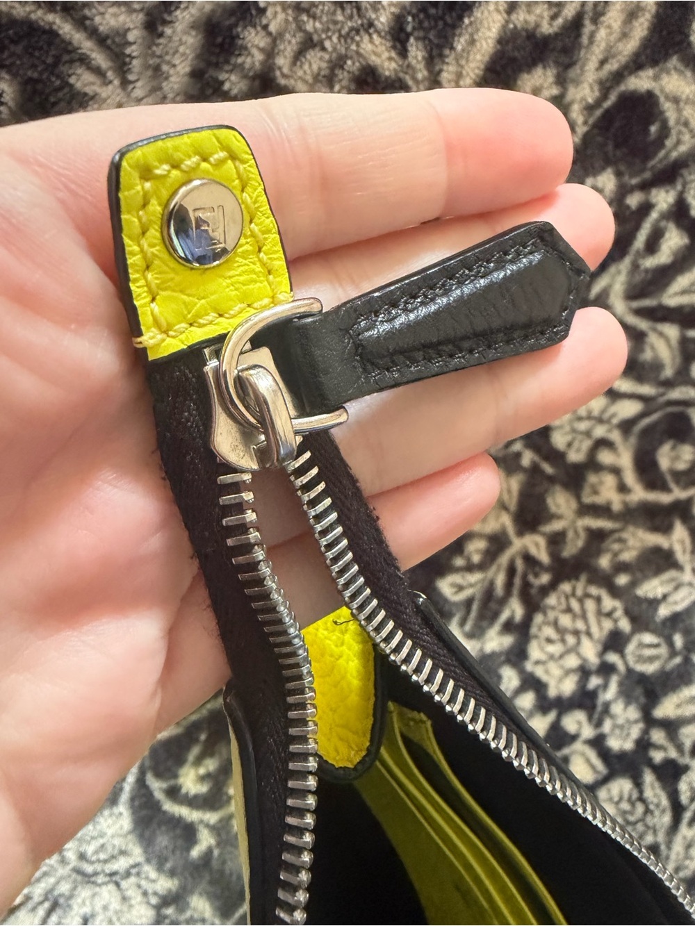 FENDI Monster Zip Clutch - Picture 5 of 5